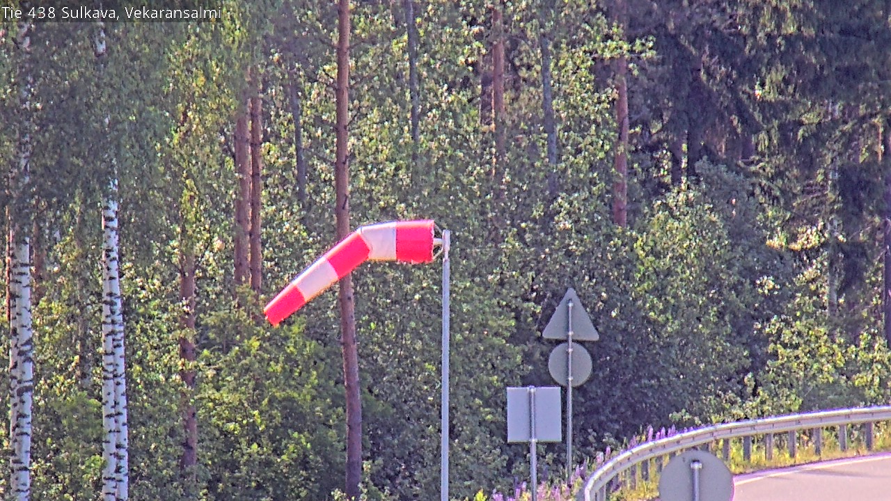 Weather Camera Image Road 438, Sulkava, Vekaransalmi, Sulkava, Etelä-Savo