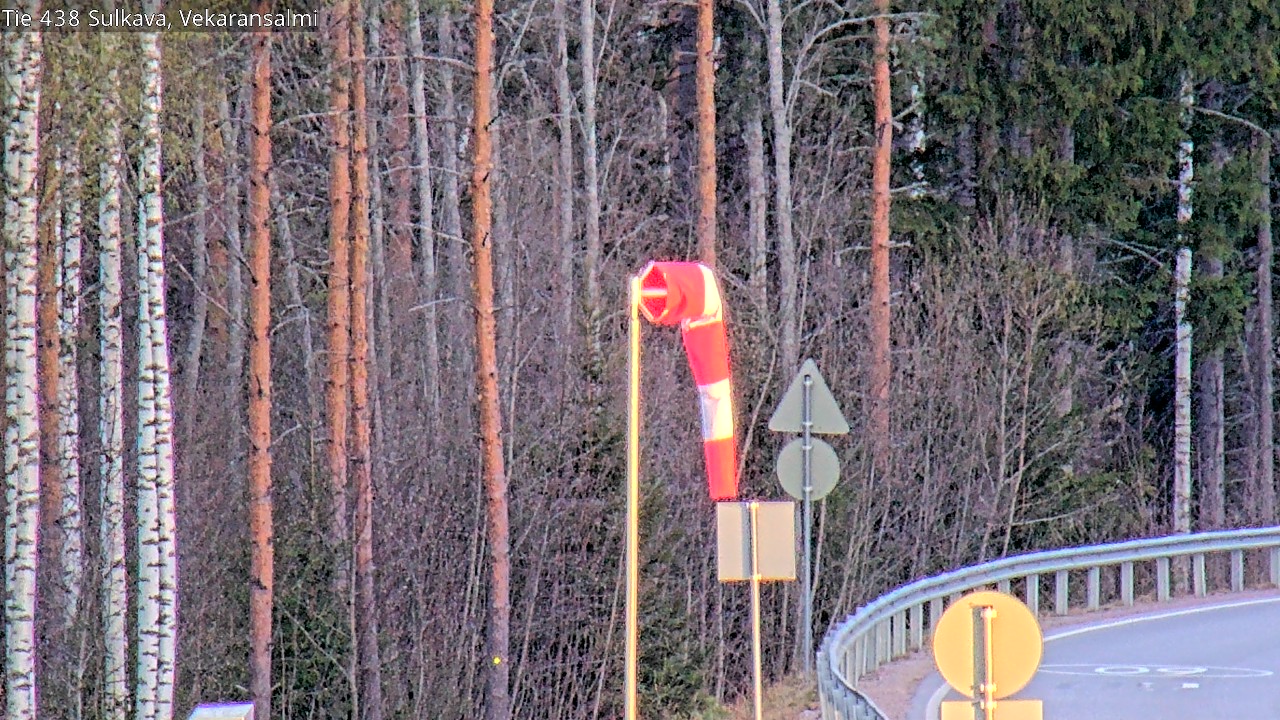 Weather Camera Image Road 438, Sulkava, Vekaransalmi, Sulkava, Etelä-Savo