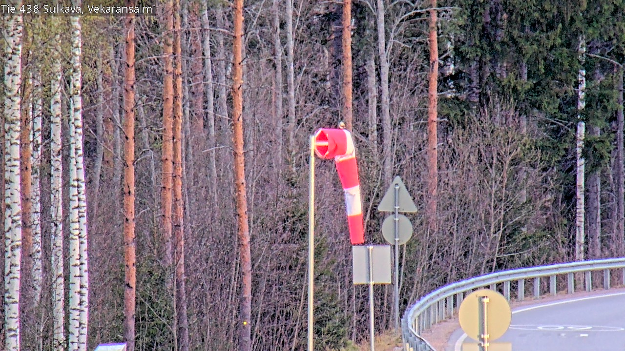 Weather Camera Image Road 438, Sulkava, Vekaransalmi, Sulkava, Etelä-Savo