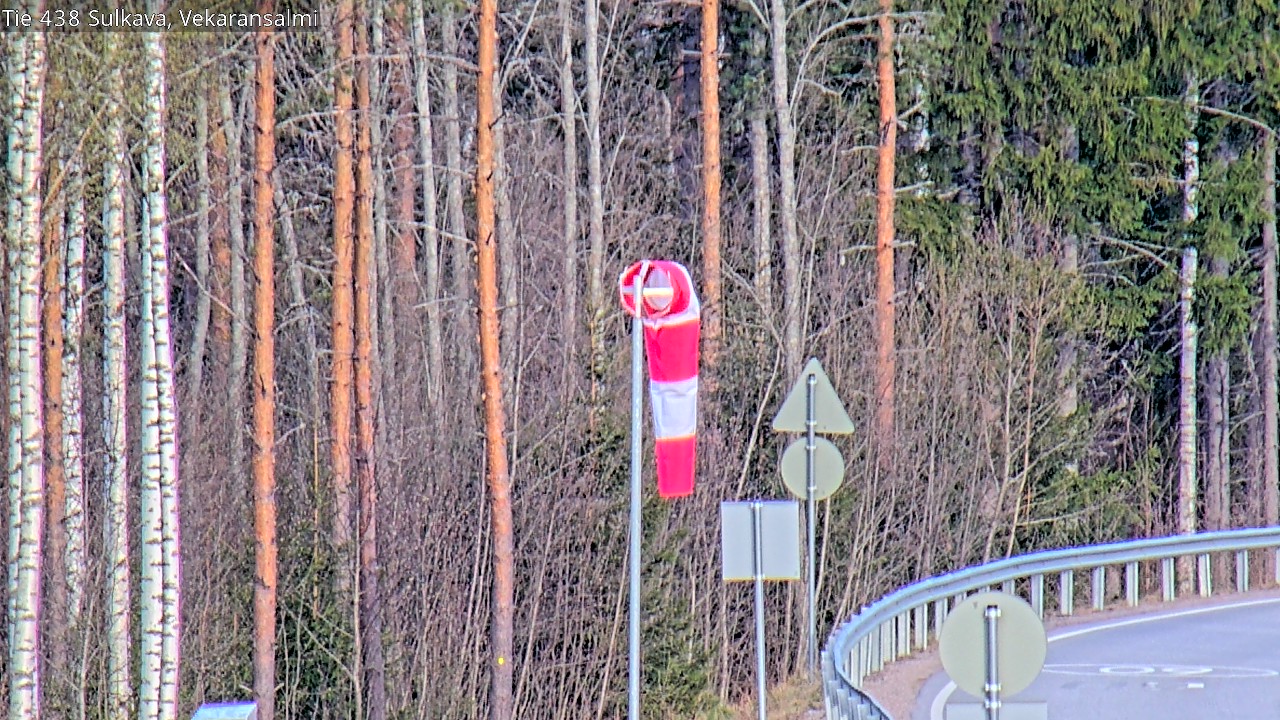 Weather Camera Image Road 438, Sulkava, Vekaransalmi, Sulkava, Etelä-Savo