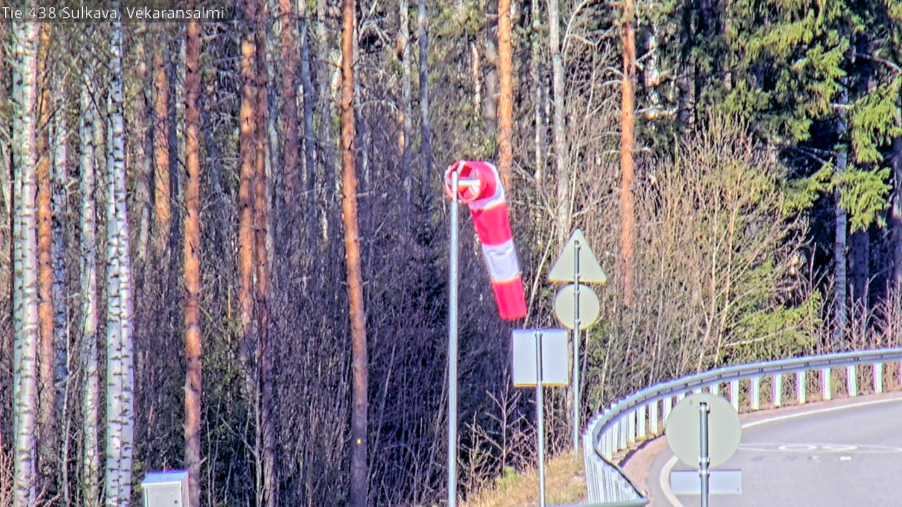 Weather Camera Image Road 438, Sulkava, Vekaransalmi, Sulkava, Etelä-Savo