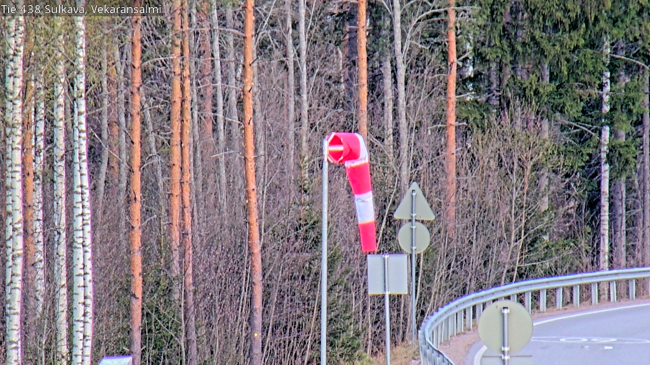 Weather Camera Image Road 438, Sulkava, Vekaransalmi, Sulkava, Etelä-Savo