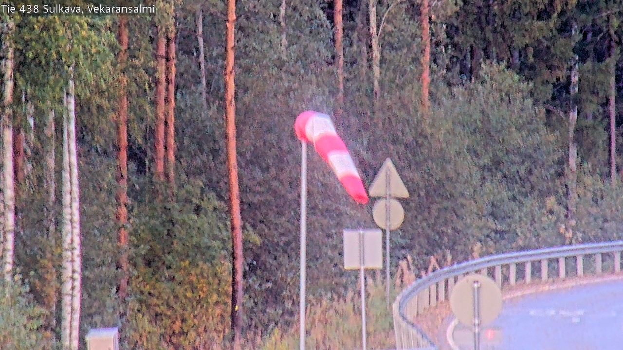 Weather Camera Image Road 438, Sulkava, Vekaransalmi, Sulkava, Etelä-Savo