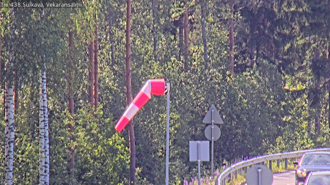 Weather Camera Image Road 438, Sulkava, Vekaransalmi, Sulkava, Etelä-Savo