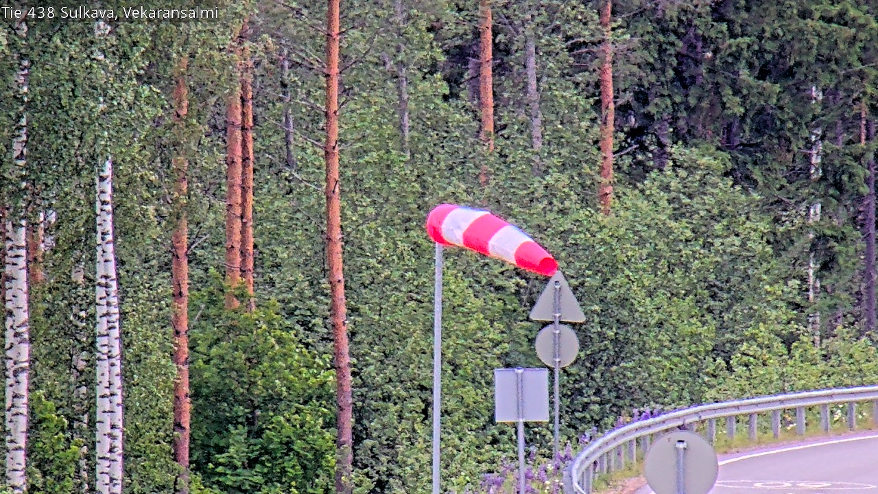 Weather Camera Image Road 438, Sulkava, Vekaransalmi, Sulkava, Etelä-Savo