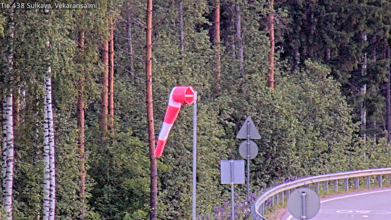 Weather Camera Image Road 438, Sulkava, Vekaransalmi, Sulkava, Etelä-Savo