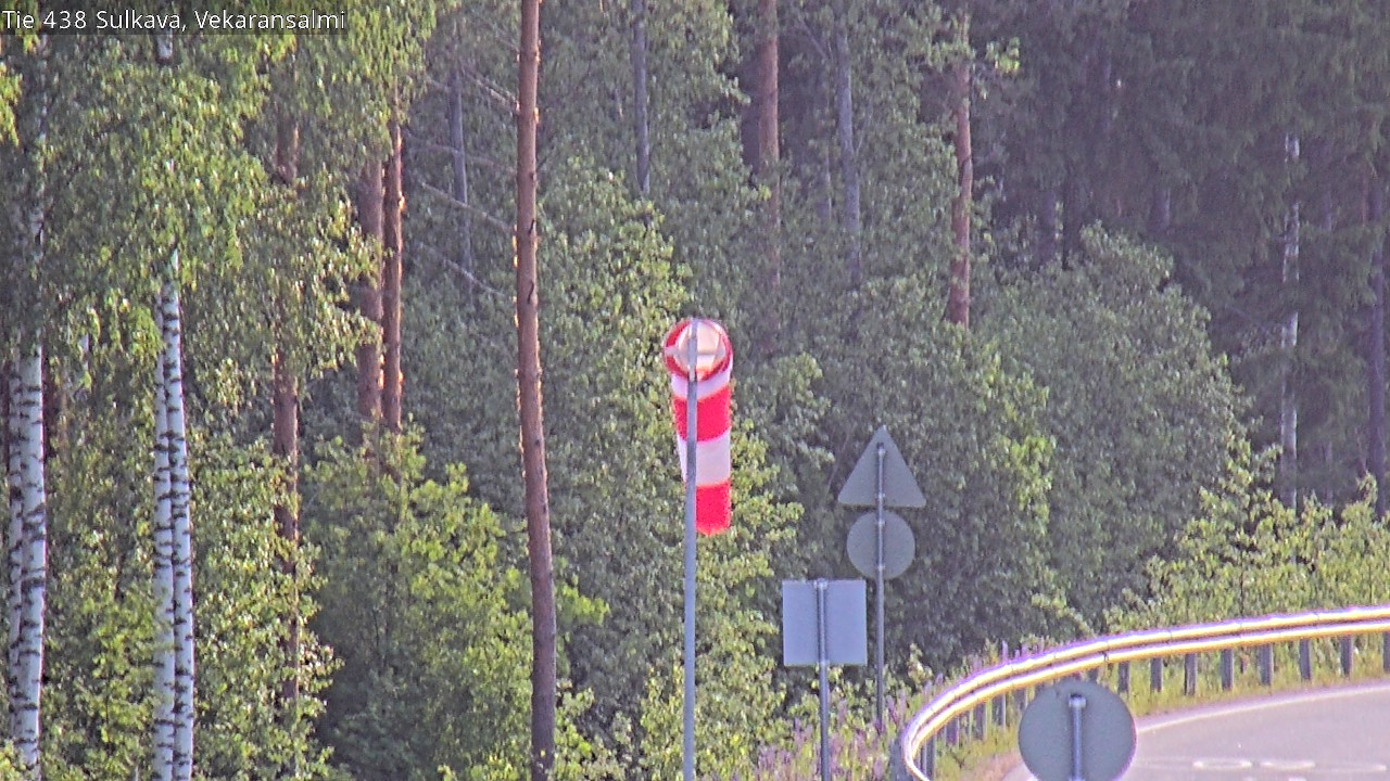 Weather Camera Image Road 438, Sulkava, Vekaransalmi, Sulkava, Etelä-Savo
