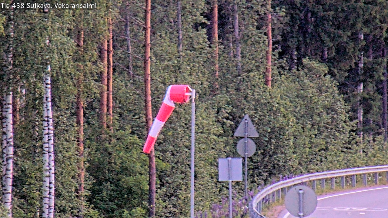 Weather Camera Image Road 438, Sulkava, Vekaransalmi, Sulkava, Etelä-Savo