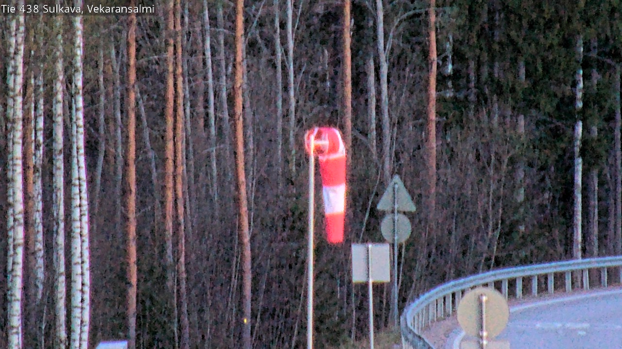Weather Camera Image Road 438, Sulkava, Vekaransalmi, Sulkava, Etelä-Savo