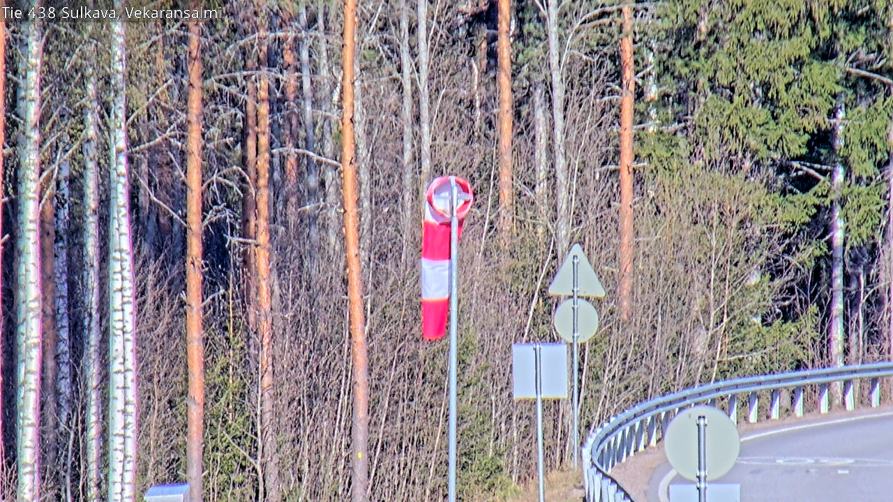 Weather Camera Image Road 438, Sulkava, Vekaransalmi, Sulkava, Etelä-Savo