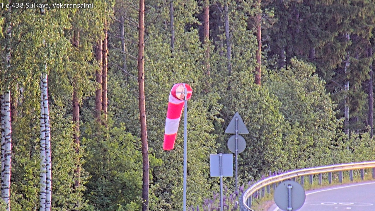 Weather Camera Image Road 438, Sulkava, Vekaransalmi, Sulkava, Etelä-Savo
