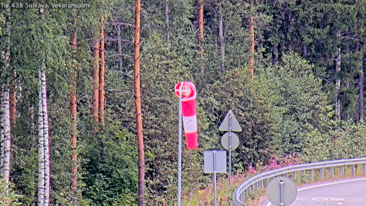 Weather Camera Image Road 438, Sulkava, Vekaransalmi, Sulkava, Etelä-Savo