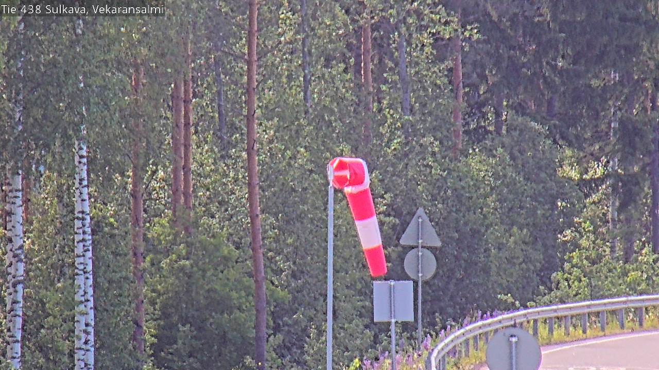 Weather Camera Image Road 438, Sulkava, Vekaransalmi, Sulkava, Etelä-Savo