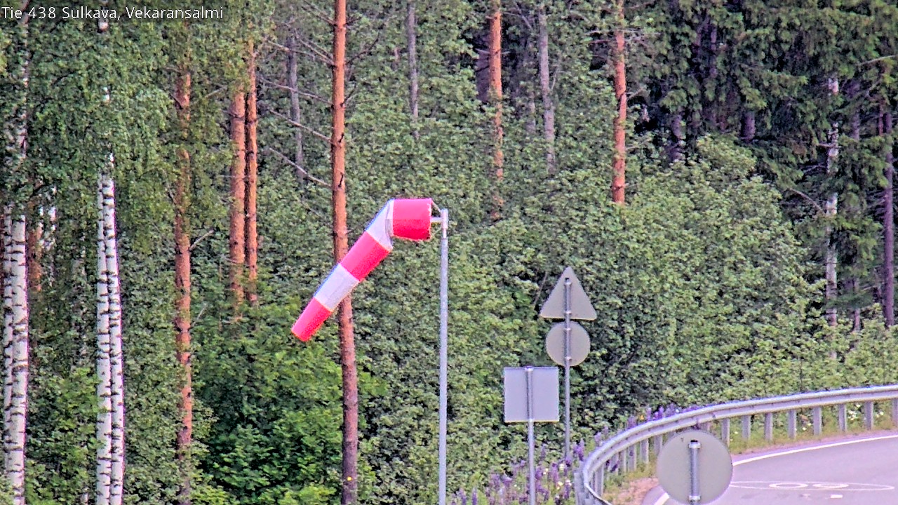 Weather Camera Image Road 438, Sulkava, Vekaransalmi, Sulkava, Etelä-Savo