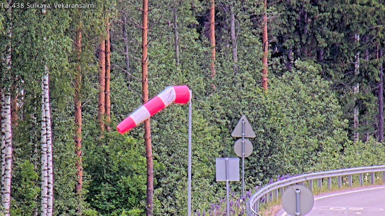 Weather Camera Image Road 438, Sulkava, Vekaransalmi, Sulkava, Etelä-Savo