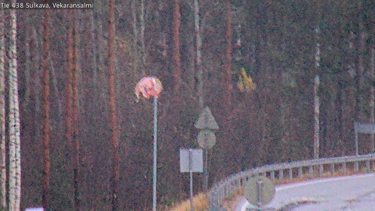 Weather Camera Image Väg 438, Sulkava, Vekaransalmi, Sulkava, Etelä-Savo