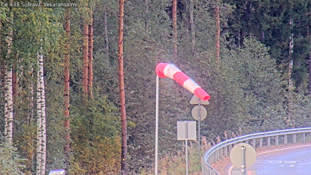 Weather Camera Image Road 438, Sulkava, Vekaransalmi, Sulkava, Etelä-Savo