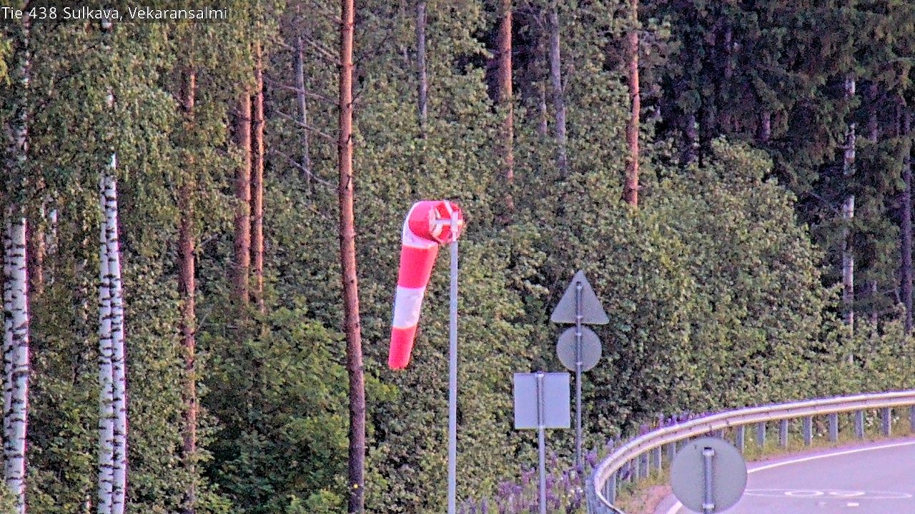 Weather Camera Image Road 438, Sulkava, Vekaransalmi, Sulkava, Etelä-Savo