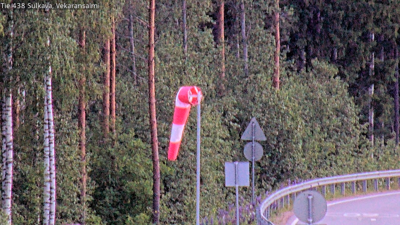 Weather Camera Image Road 438, Sulkava, Vekaransalmi, Sulkava, Etelä-Savo