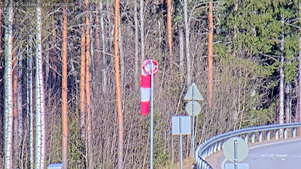 Weather Camera Image Road 438, Sulkava, Vekaransalmi, Sulkava, Etelä-Savo