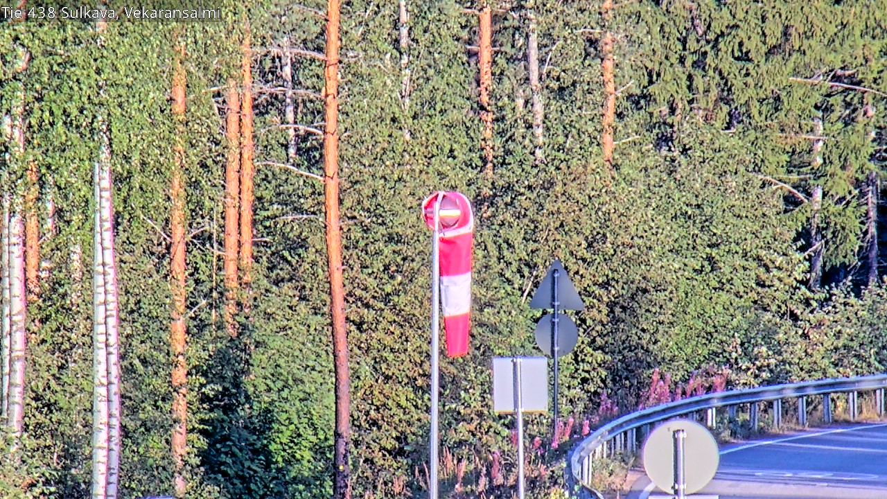 Weather Camera Image Road 438, Sulkava, Vekaransalmi, Sulkava, Etelä-Savo