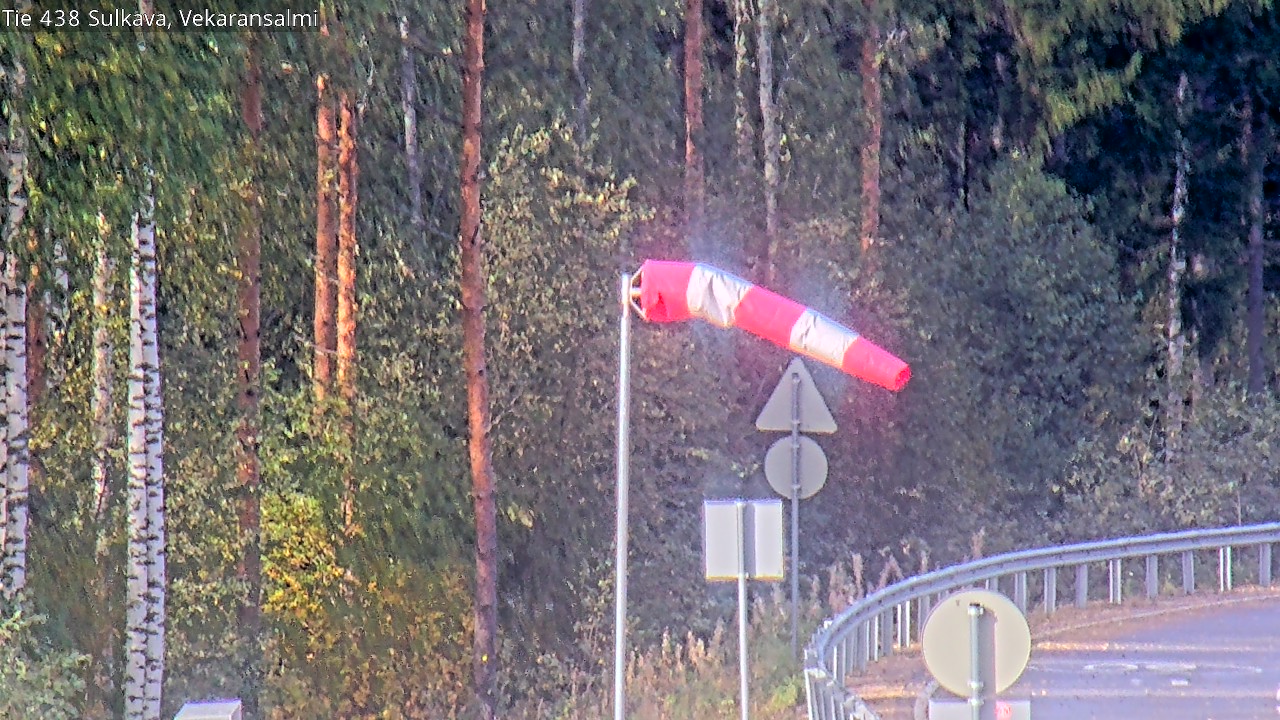Weather Camera Image Road 438, Sulkava, Vekaransalmi, Sulkava, Etelä-Savo