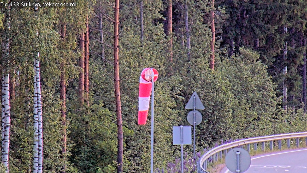 Weather Camera Image Road 438, Sulkava, Vekaransalmi, Sulkava, Etelä-Savo
