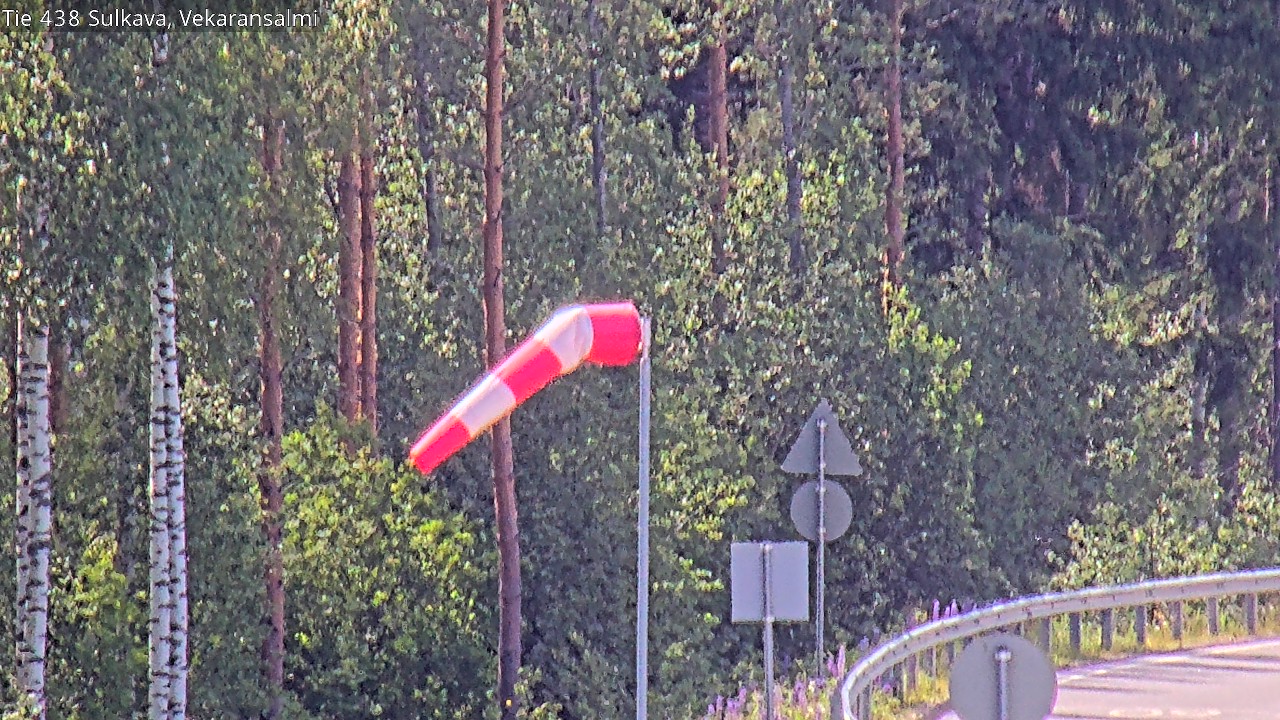 Weather Camera Image Road 438, Sulkava, Vekaransalmi, Sulkava, Etelä-Savo