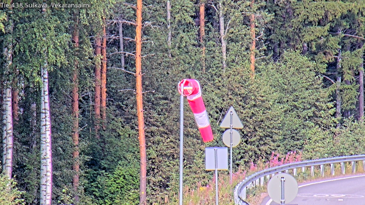Weather Camera Image Road 438, Sulkava, Vekaransalmi, Sulkava, Etelä-Savo