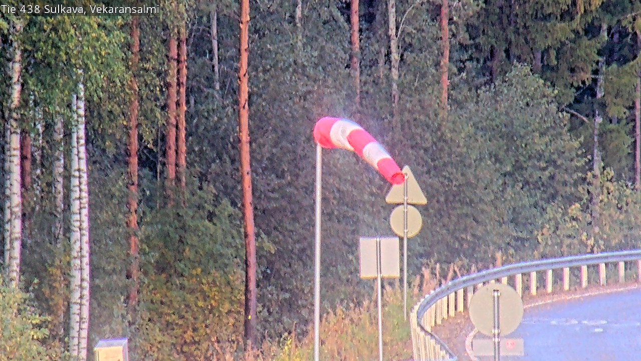 Weather Camera Image Road 438, Sulkava, Vekaransalmi, Sulkava, Etelä-Savo