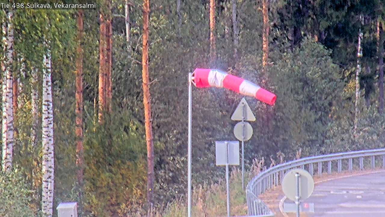 Weather Camera Image Road 438, Sulkava, Vekaransalmi, Sulkava, Etelä-Savo
