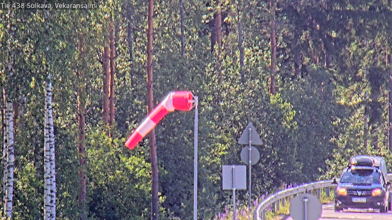 Weather Camera Image Road 438, Sulkava, Vekaransalmi, Sulkava, Etelä-Savo