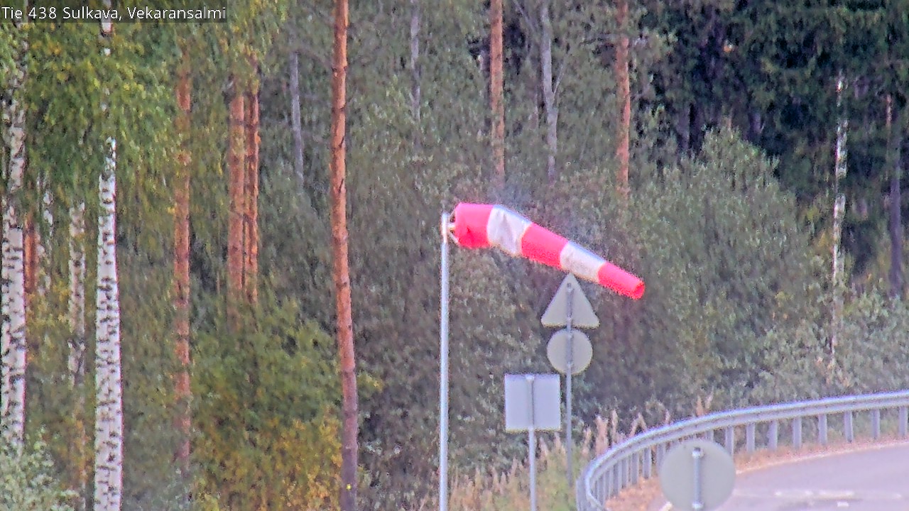 Weather Camera Image Road 438, Sulkava, Vekaransalmi, Sulkava, Etelä-Savo