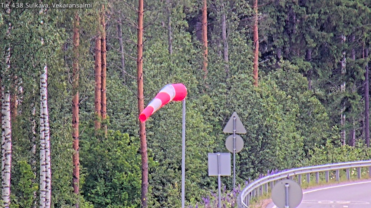 Weather Camera Image Road 438, Sulkava, Vekaransalmi, Sulkava, Etelä-Savo