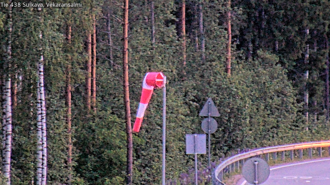 Weather Camera Image Road 438, Sulkava, Vekaransalmi, Sulkava, Etelä-Savo