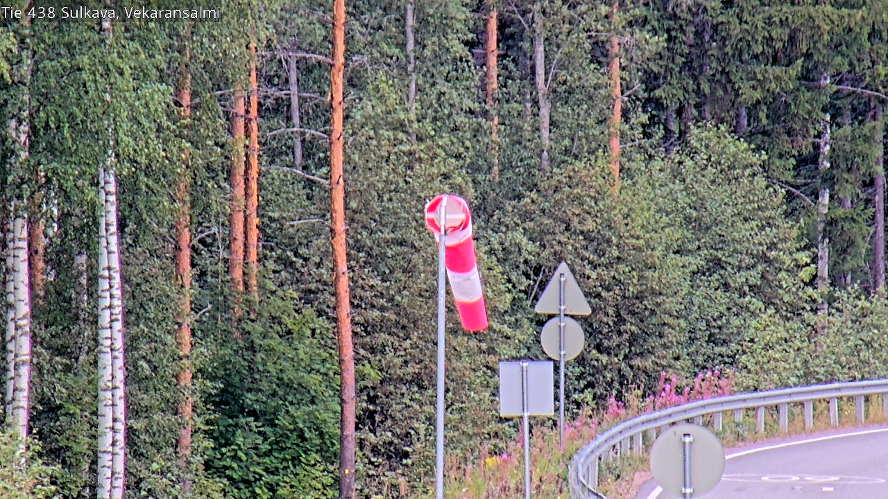 Weather Camera Image Road 438, Sulkava, Vekaransalmi, Sulkava, Etelä-Savo