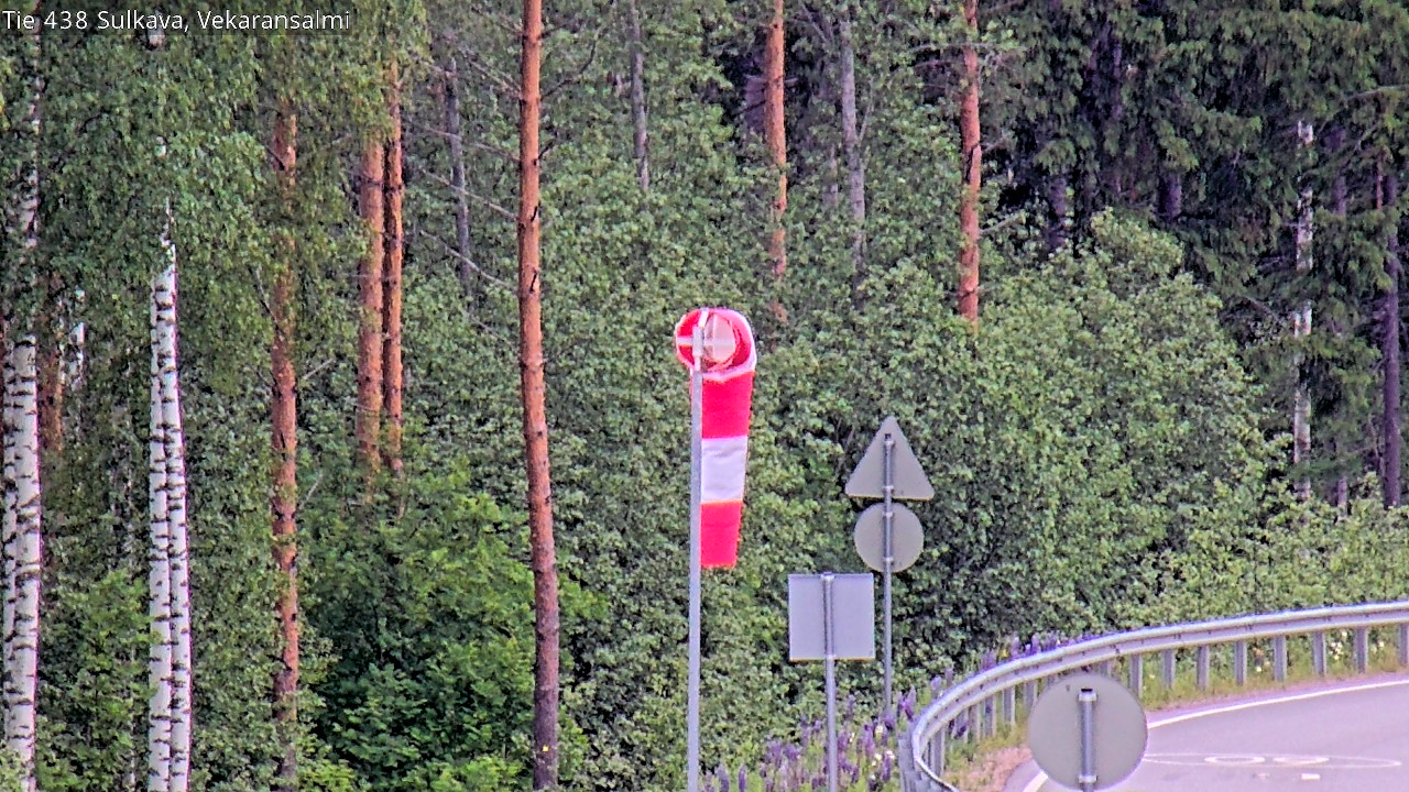 Weather Camera Image Road 438, Sulkava, Vekaransalmi, Sulkava, Etelä-Savo