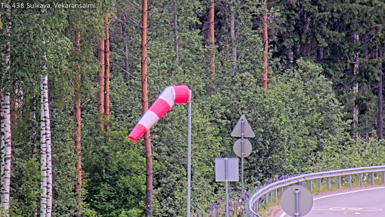 Weather Camera Image Road 438, Sulkava, Vekaransalmi, Sulkava, Etelä-Savo
