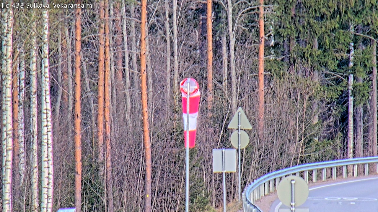 Weather Camera Image Road 438, Sulkava, Vekaransalmi, Sulkava, Etelä-Savo