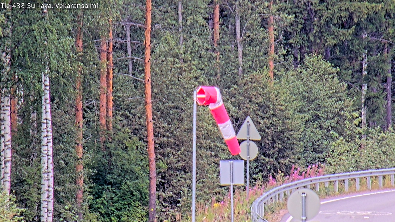 Weather Camera Image Road 438, Sulkava, Vekaransalmi, Sulkava, Etelä-Savo