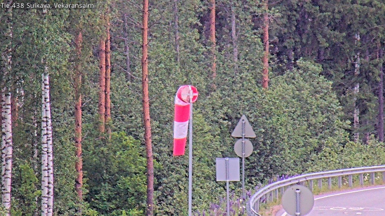 Weather Camera Image Road 438, Sulkava, Vekaransalmi, Sulkava, Etelä-Savo