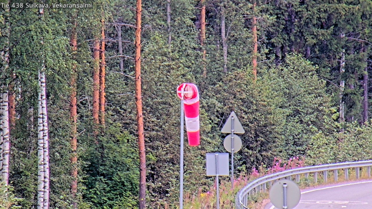 Weather Camera Image Road 438, Sulkava, Vekaransalmi, Sulkava, Etelä-Savo