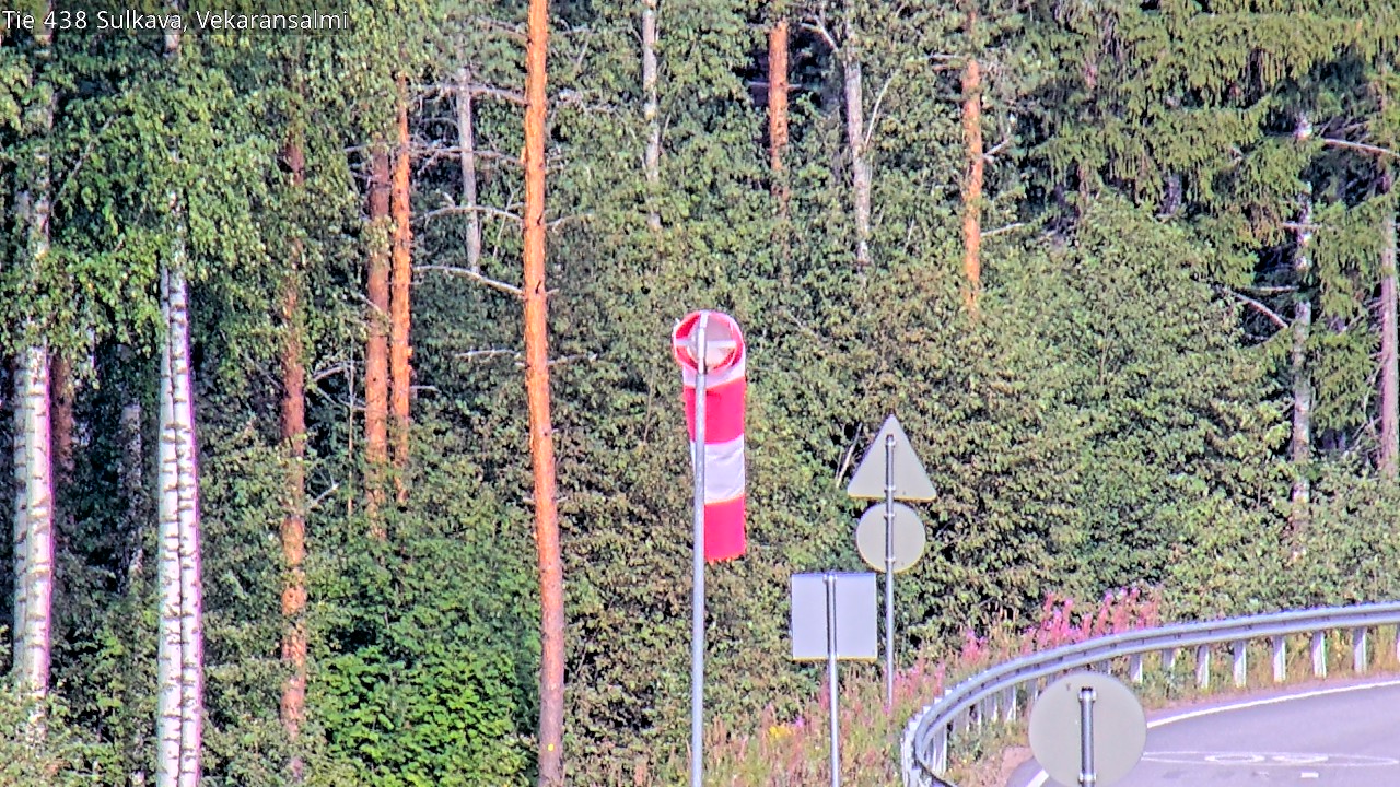 Weather Camera Image Road 438, Sulkava, Vekaransalmi, Sulkava, Etelä-Savo