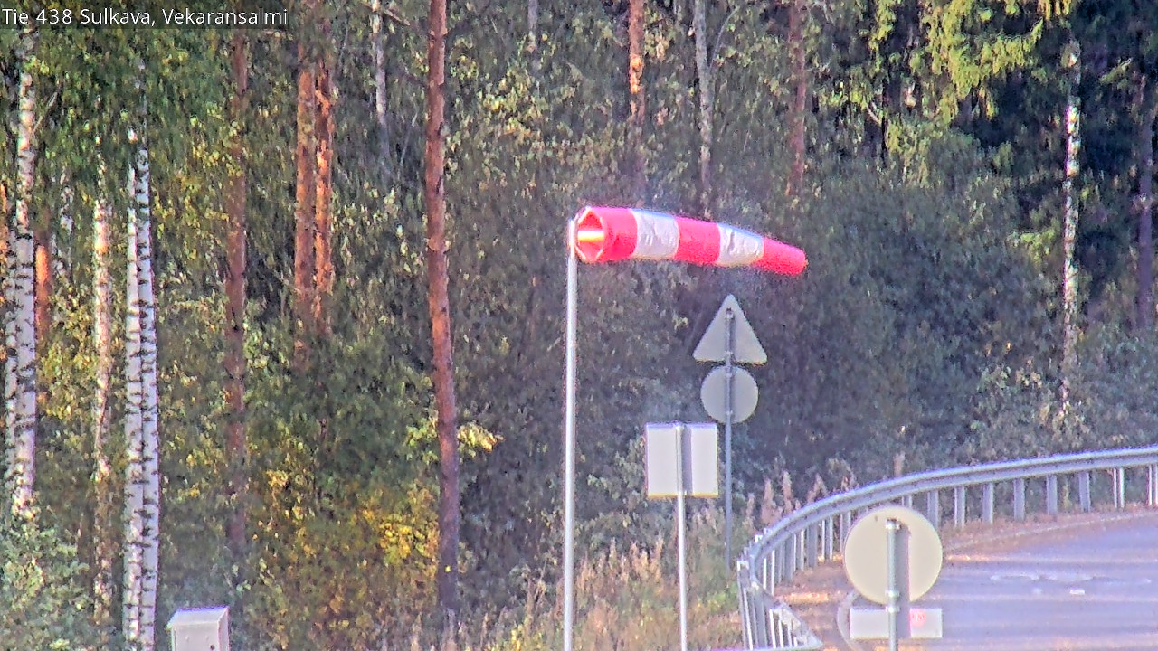 Weather Camera Image Road 438, Sulkava, Vekaransalmi, Sulkava, Etelä-Savo