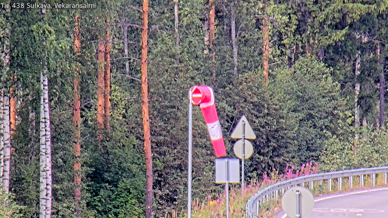 Weather Camera Image Road 438, Sulkava, Vekaransalmi, Sulkava, Etelä-Savo