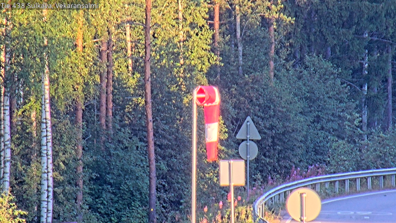 Weather Camera Image Road 438, Sulkava, Vekaransalmi, Sulkava, Etelä-Savo