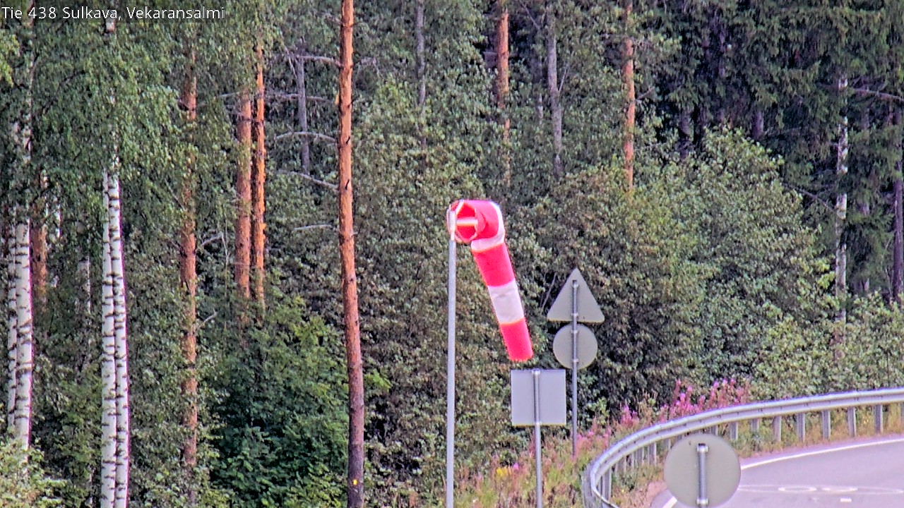 Weather Camera Image Road 438, Sulkava, Vekaransalmi, Sulkava, Etelä-Savo