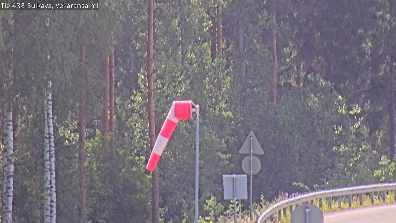 Weather Camera Image Road 438, Sulkava, Vekaransalmi, Sulkava, Etelä-Savo