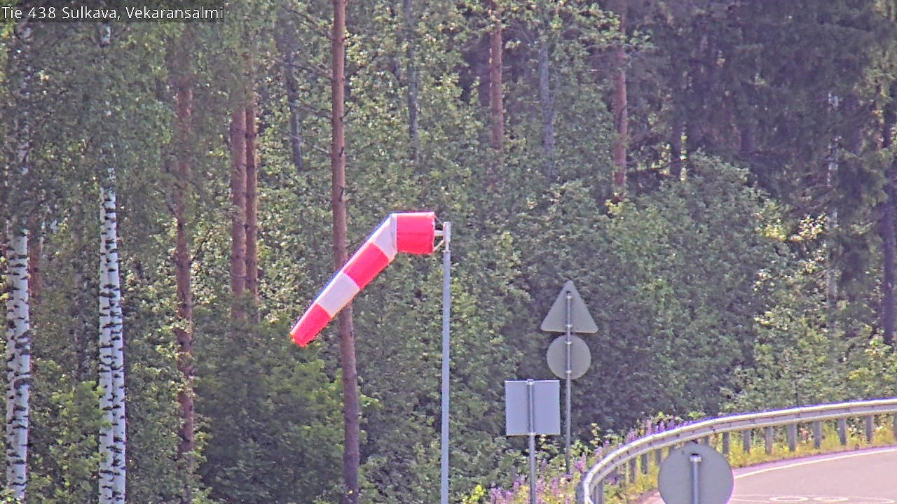 Weather Camera Image Road 438, Sulkava, Vekaransalmi, Sulkava, Etelä-Savo