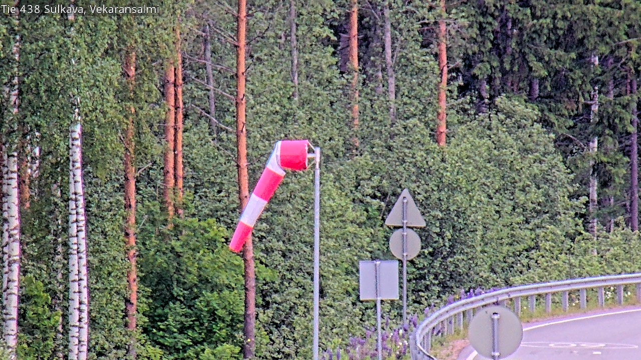 Weather Camera Image Road 438, Sulkava, Vekaransalmi, Sulkava, Etelä-Savo